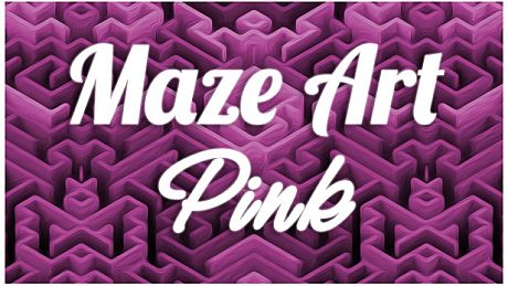 Maze Art: Pink Game