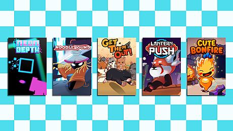 Neon Depth + Get Them Out! + Noodlebound + Lantern Push + Cute Bonfire (Bundle) Game