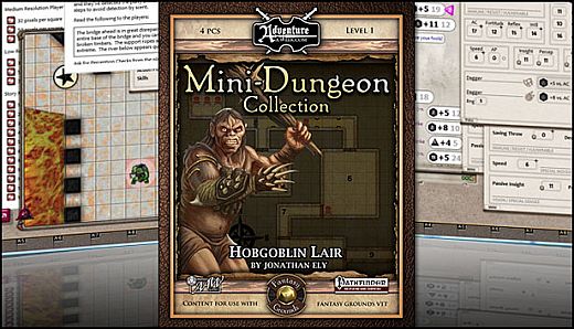 Fantasy Grounds -  Mini-Dungeon #002: Hobgoblin Lair (PFRPG)
