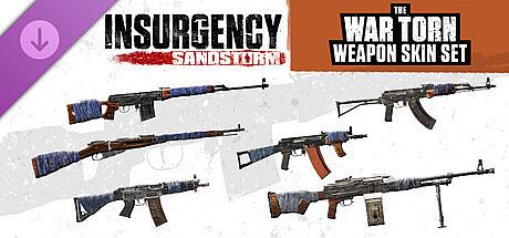 Insurgency: Sandstorm - War Torn Weapon Skin Set DLC