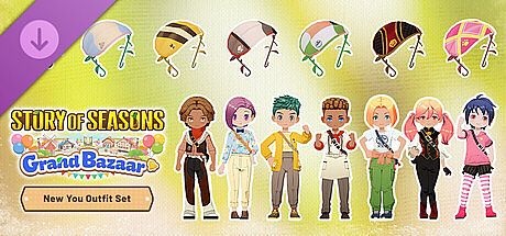 STORY OF SEASONS: Grand Bazaar - New You Outfit Set