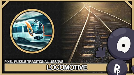 Pixel Puzzles Traditional Jigsaws Pack: Locomotive DLC
