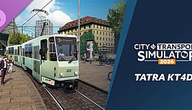 CTS: 2026 - Tram DLC: Tatra KT4D