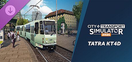 CTS: 2026 - Tram DLC: Tatra KT4D DLC