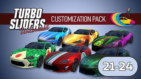 Turbo Sliders Unlimited - Customization Pack 21-24 DLC