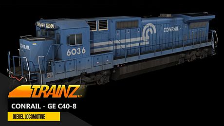 Trainz 2022 DLC - Conrail - GE C40-8 DLC