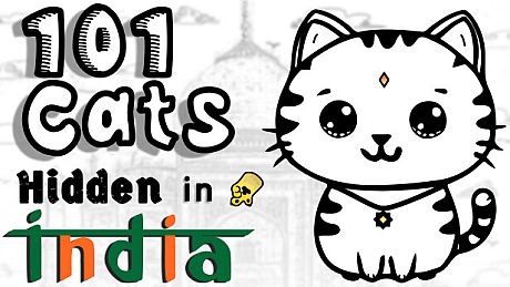 101 Cats Hidden in India Game