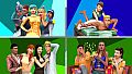 The Sims 4 Live Lavishly Bundle - Get Famous + Spa Day + Luxury Party Stuff + Movie Hangout Stuff