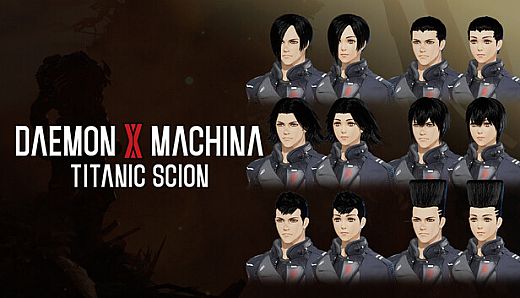 Daemon X Machina: Titanic Scion - Hairstyle Set 2