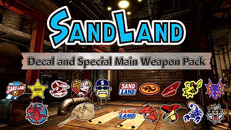 SAND LAND - Decal and Special Main Weapon Pack DLC