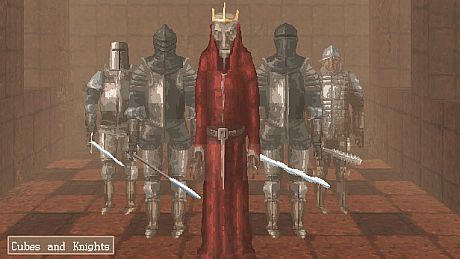 Cubes and Knights Game