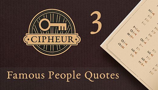 Cipheur - Famous People Quotes 3