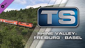 Train Simulator: Rhine Valley: Freiburg - Basel Route Add-On