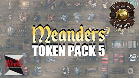 Fantasy Grounds - Meanders Token Pack 5 (Token Pack) DLC
