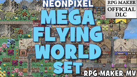 RPG Maker MV - NEONPIXEL - Mega Flying World DLC