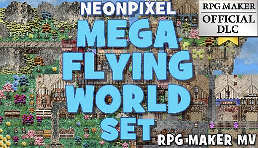 RPG Maker MV - NEONPIXEL - Mega Flying World