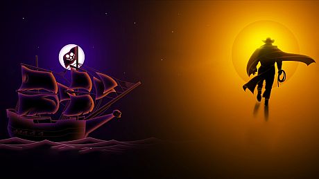 Hidden Shapes: Black Skull + Old West Game