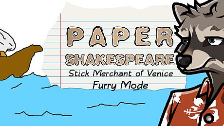 Paper Shakespeare: Stick Merchant of Venice: Furry Mode DLC