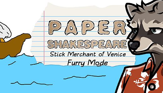 Paper Shakespeare: Stick Merchant of Venice: Furry Mode