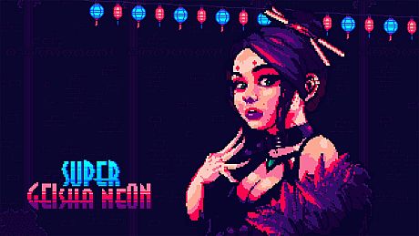 Super Geisha Neon Game