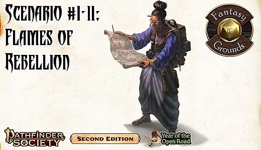 Fantasy Grounds - Pathfinder RPG - Pathfinder Society Scenario #1-11: Flames of Rebellion