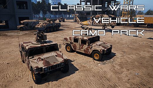 Cepheus Protocol - Support Pack Vehicle Camo Classic Wars Collection