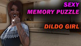 Sexy Memory Puzzle - Dildo Girl