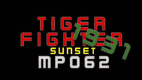 Tiger Fighter 1931 Sunset MP062 DLC