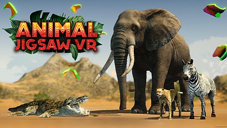 Animal Jigsaw VR Game