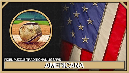 Pixel Puzzles Traditional Jigsaws Pack: Americana