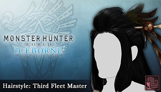 Monster Hunter World: Iceborne - Hairstyle: Third Fleet Master