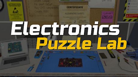 Electronics Puzzle Lab Game