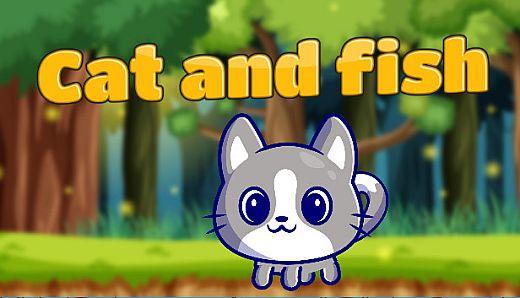 Cat and fish