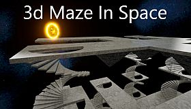 3d Maze In Space