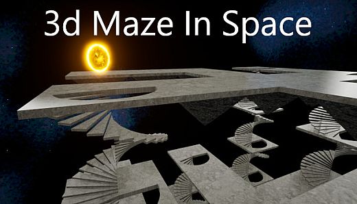 3d Maze In Space