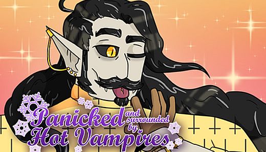 Panicked and Surrounded by Hot Vampires