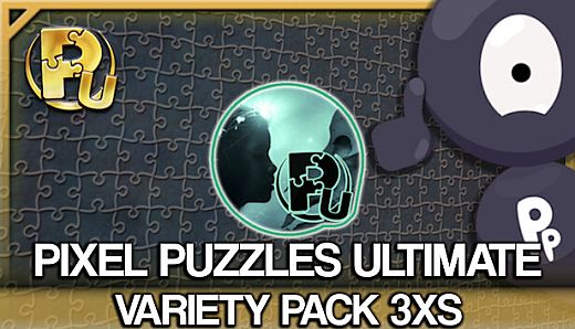 Jigsaw Puzzle Pack - Pixel Puzzles Ultimate: Variety Pack 3XS