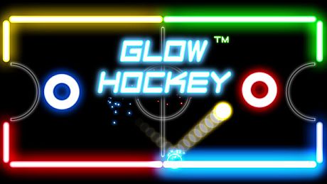 Glow Hockey Game