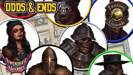 Fantasy Grounds - Odds and Ends, Volume 12 (Token Pack) DLC