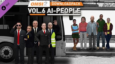 OMSI 2 Add-on Downloadpack Vol. 6 - AI People DLC
