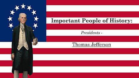 Important People of History: Presidents - Thomas Jefferson Game
