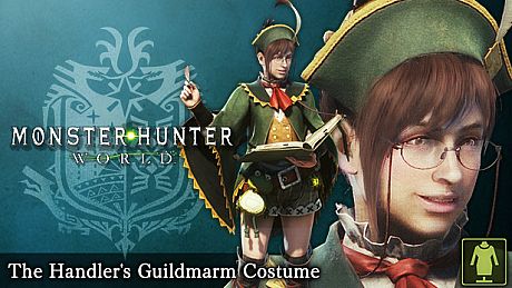 Monster Hunter: World - The Handler's Guildmarm Costume DLC