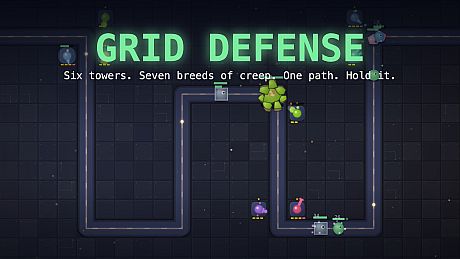 Grid Defense Game