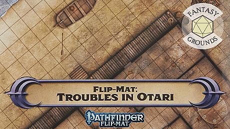 Fantasy Grounds - Pathfinder RPG - Pathfinder Flip-Mat: Troubles in Otari DLC