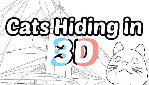 Cats Hiding in 3D