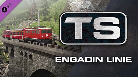Train Simulator: Engadin Linie: Pontresina - Scuol-Tarasp Route Add-On DLC