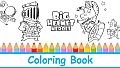 Big Helmet Heroes - Coloring Book
