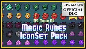 RPG Maker MV - MAGIC RUNES ICONSET PACK