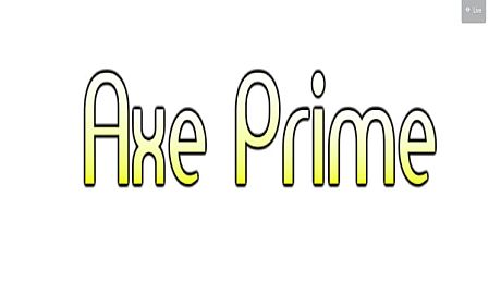 Axe Prime Game