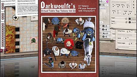 Fantasy Grounds - Darkwoulfe's Token Pack Volume 23 DLC